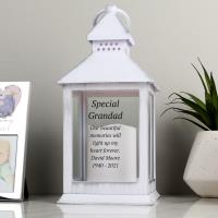 Personalised Memorial White Lantern Extra Image 2 Preview